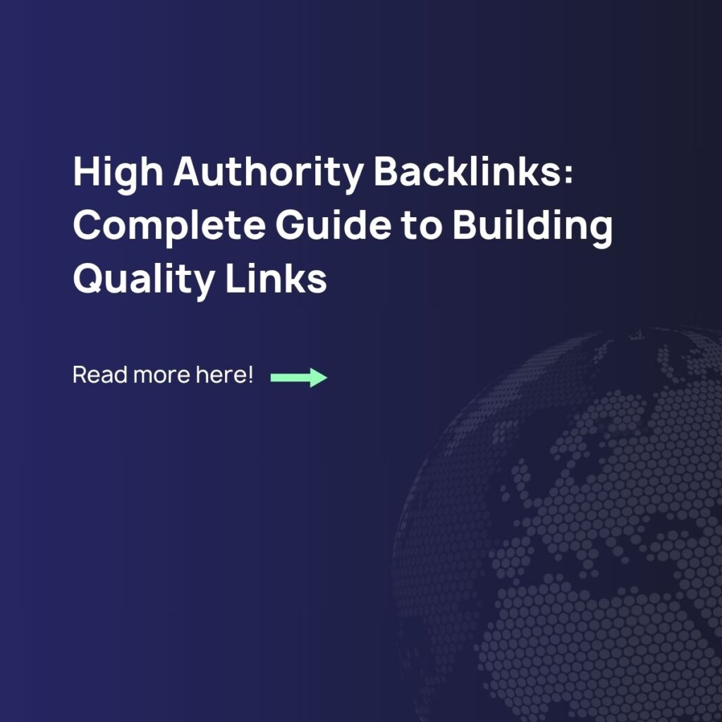 High Authority Backlinks Complete Guide to Building Quality Links